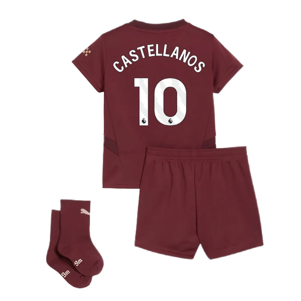 2024-2025 Man City Third Baby Kit (Castellanos 10)_2