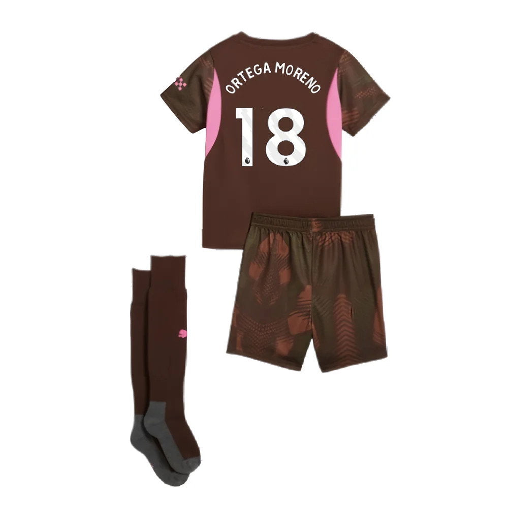 2024-2025 Man City Third Goalkeeper Mini Kit (Ortega Moreno 18)_2