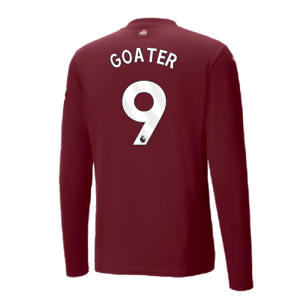 2024-2025 Man City Third Long Sleeve Shirt (Goater 9)_2