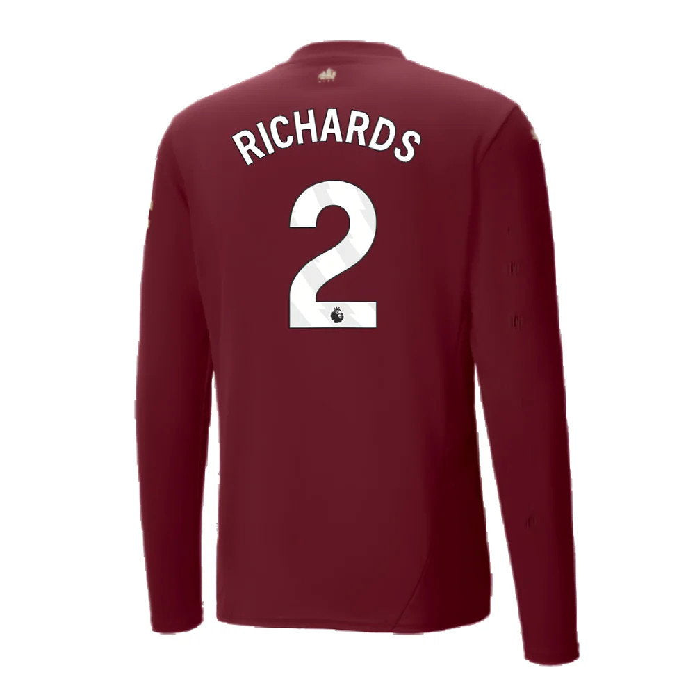2024-2025 Man City Third Long Sleeve Shirt (Richards 2)_2