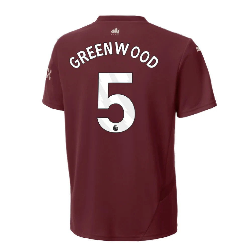 2024-2025 Man City Third Mini Kit (Greenwood 5)_2