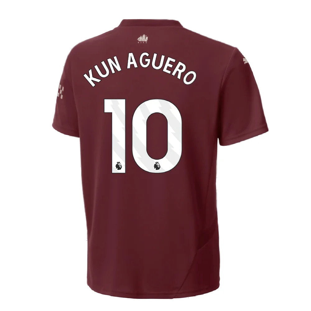 2024-2025 Man City Third Mini Kit (Kun Aguero 10)_2