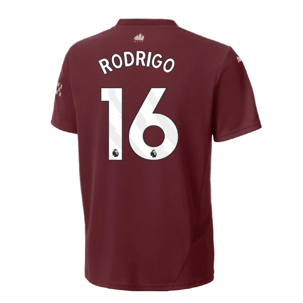 2024-2025 Man City Third Mini Kit (Rodrigo 16)_2