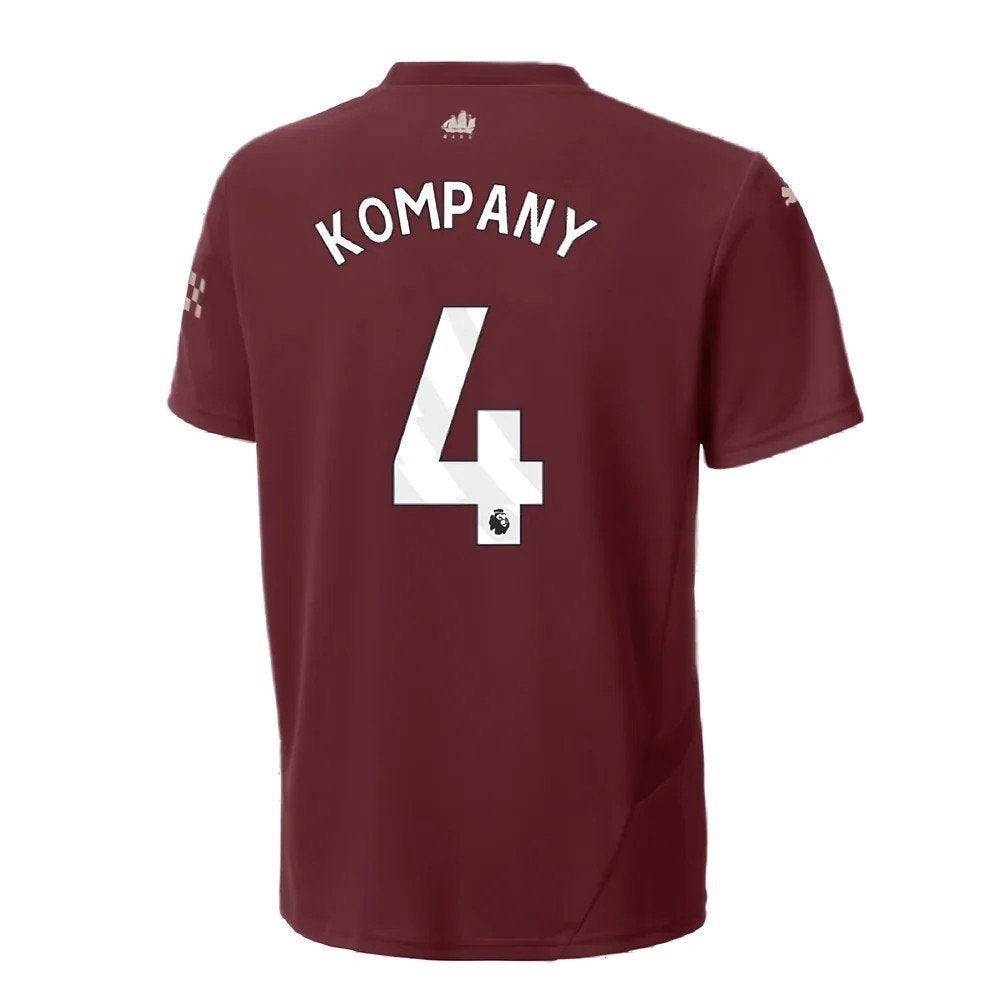 2024-2025 Man City Third Shirt (Kids) (Kompany 4)_2