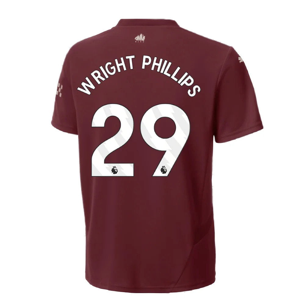 2024-2025 Man City Third Shirt (Kids) (Wright Phillips 29)_2