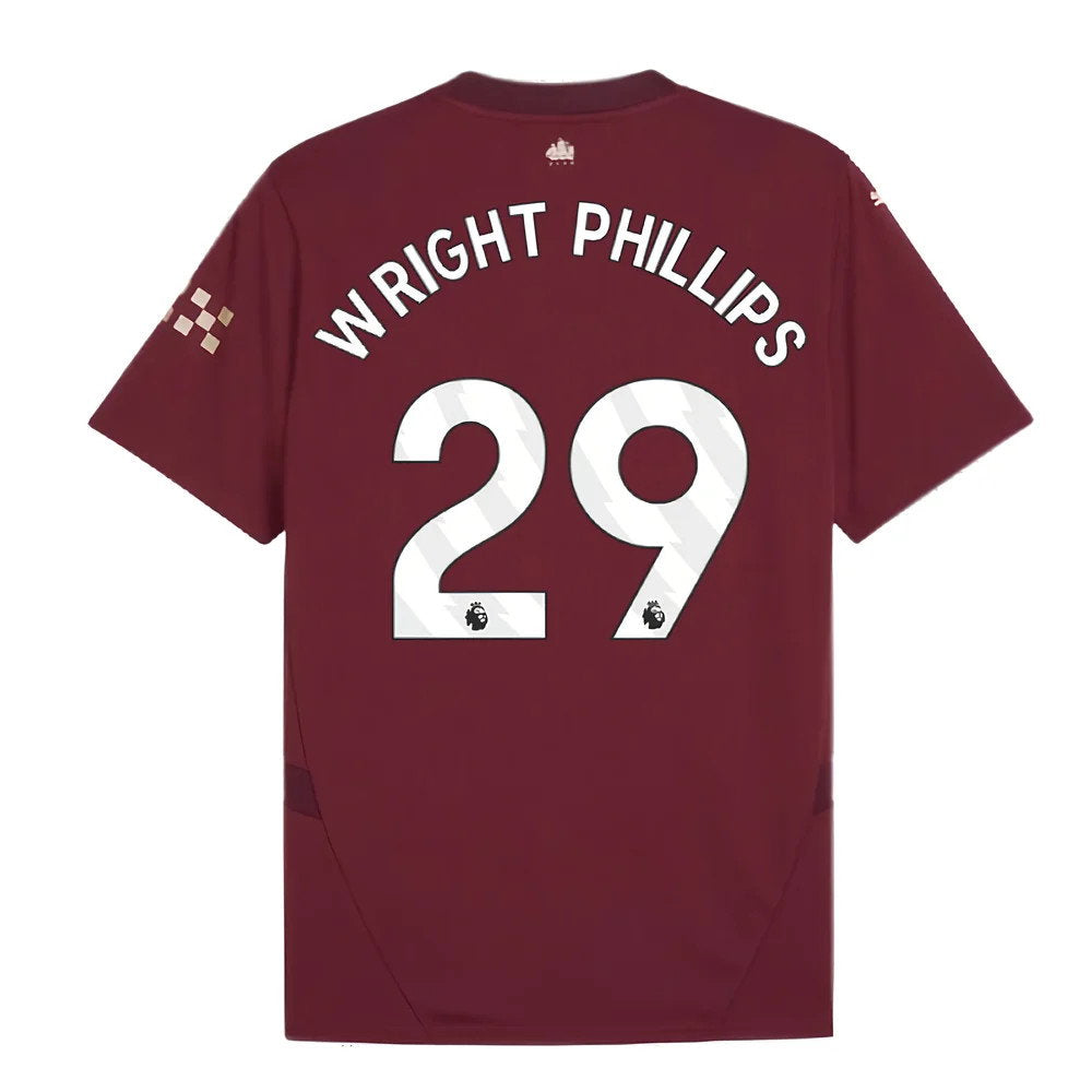 2024-2025 Man City Third Shirt (Wright Phillips 29)_2