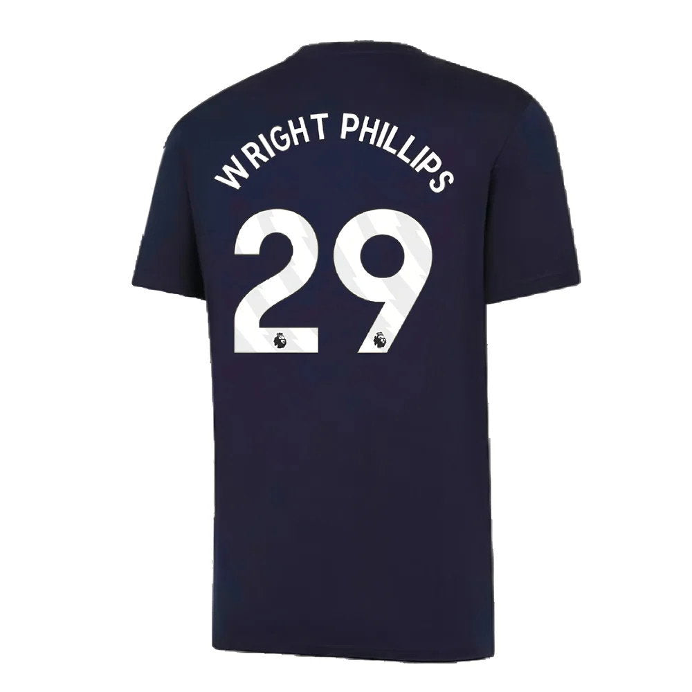 2024-2025 Man City Training Shirt (Inky Blue) - Kids (Wright Phillips 29)_2