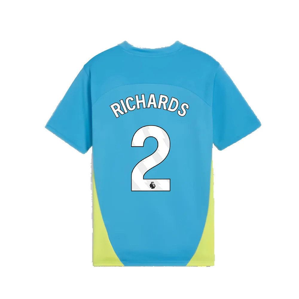 2024-2025 Man City Training Shirt (Magic Blue) - Kids (Richards 2)_2