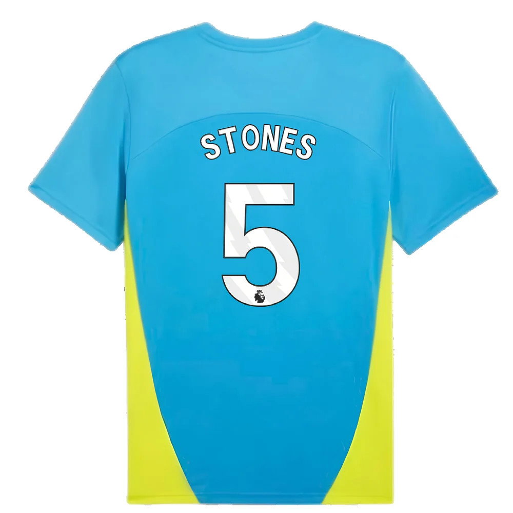 2024-2025 Man City Training Shirt (Magic Blue) (Stones 5)_2
