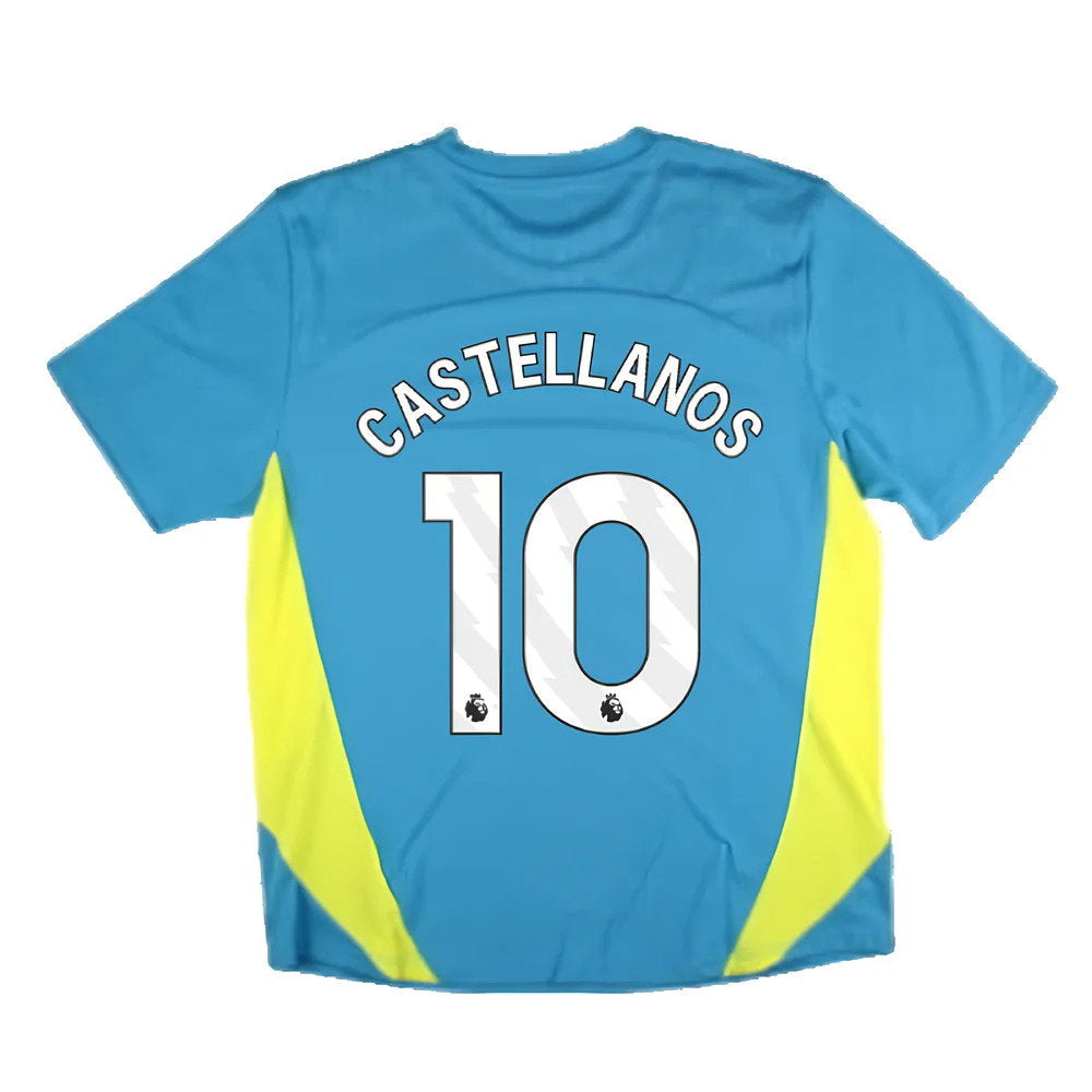 2024-2025 Man City Training Shirt Pro (Blue) (Castellanos 10)_2