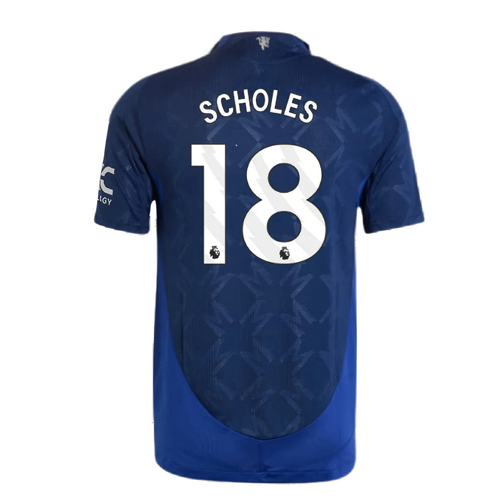 2024-2025 Man Utd Authentic Away Shirt (Scholes 18)_2