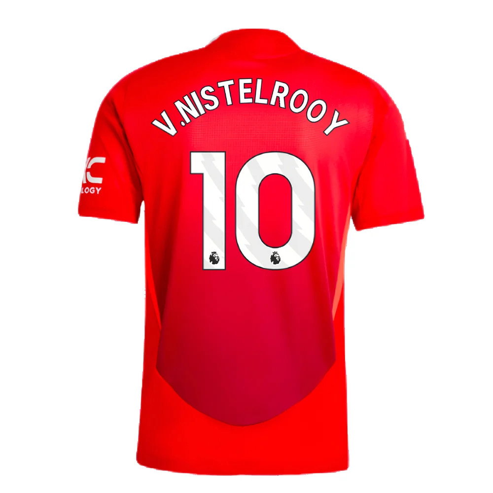 2024-2025 Man Utd Authentic Home Shirt (V.Nistelrooy 10)_2
