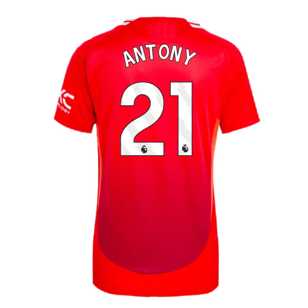 2024-2025 Man Utd Authentic Home Shirt (Womens) (Antony 21)_2