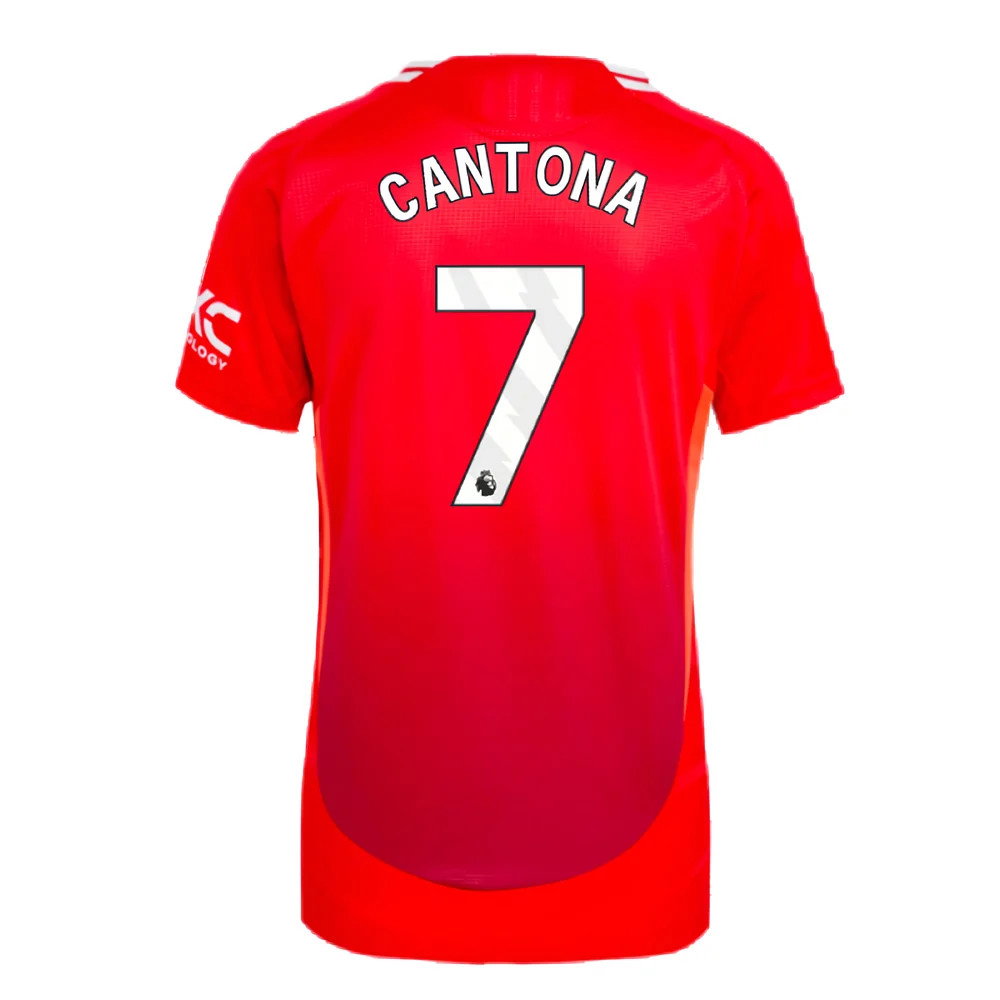 2024-2025 Man Utd Authentic Home Shirt (Womens) (Cantona 7)_2
