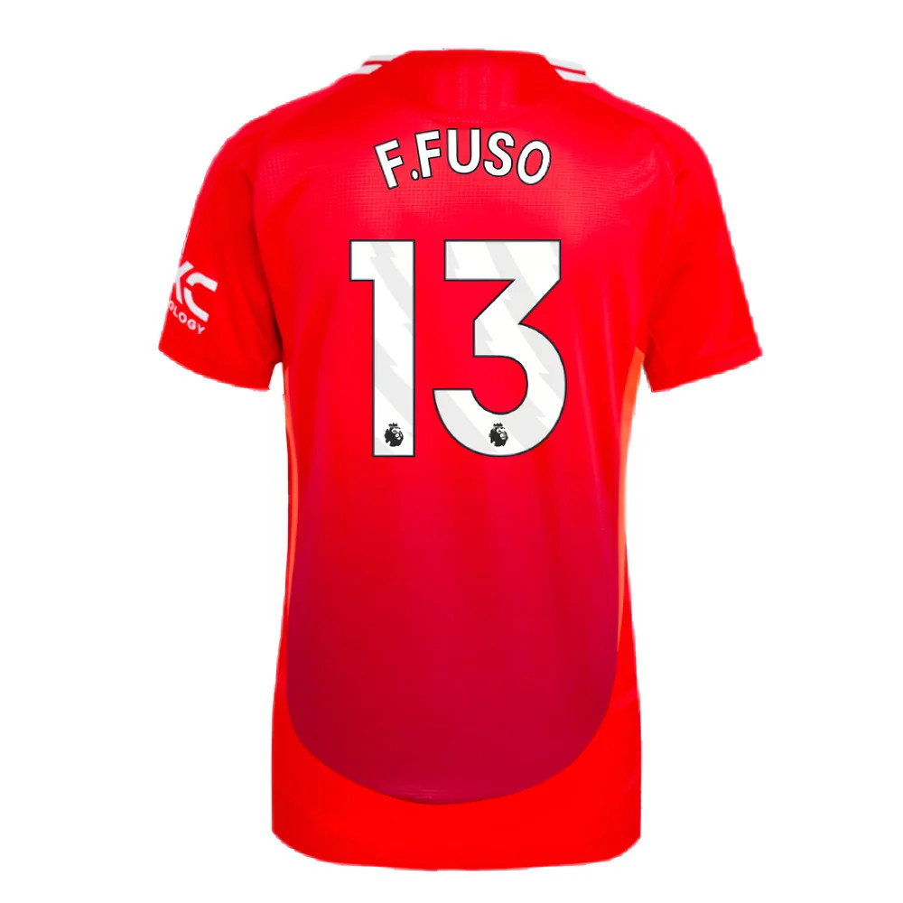 2024-2025 Man Utd Authentic Home Shirt (Womens) (F.Fuso 13)_2