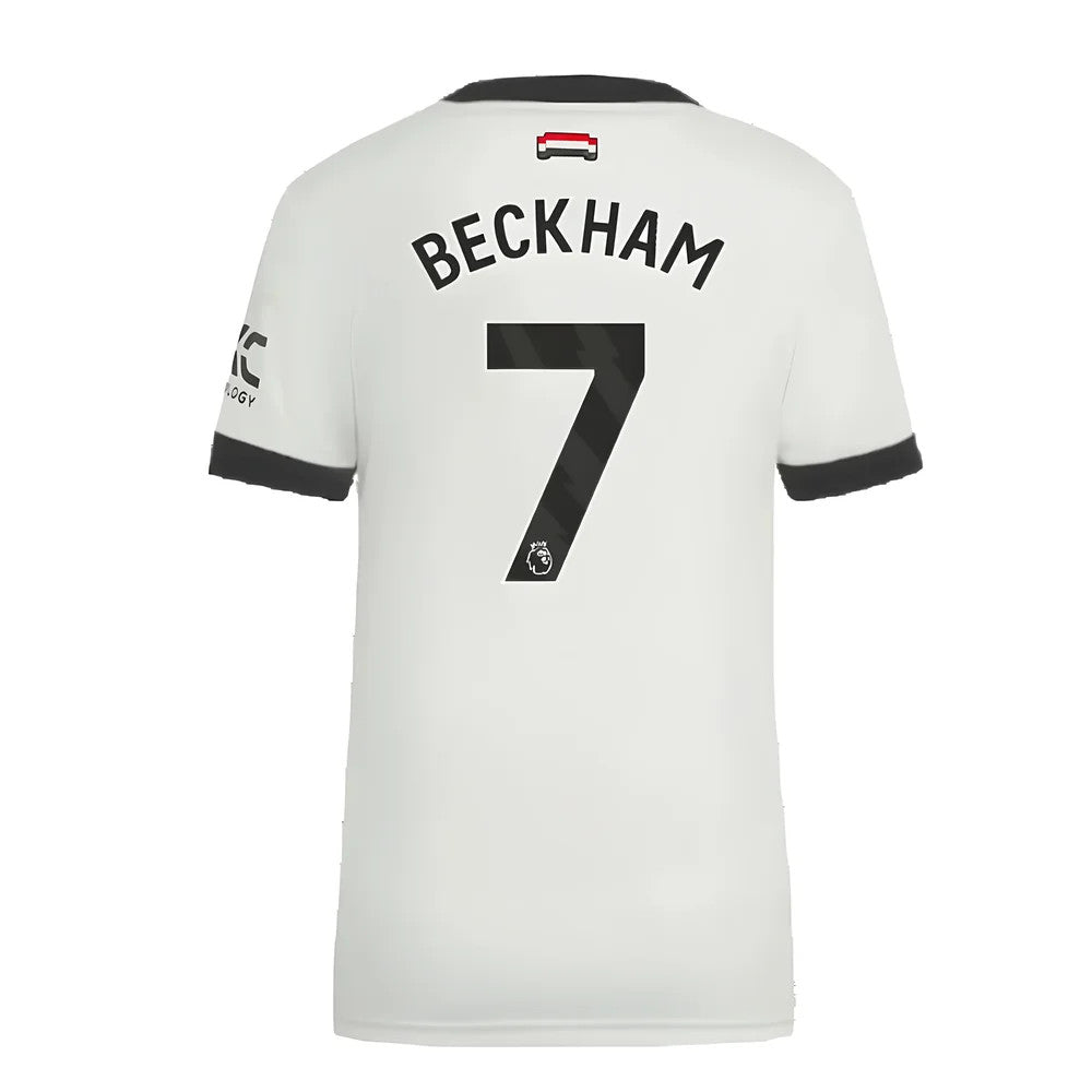 2024-2025 Man Utd Authentic Third Shirt (Womens) (Beckham 7)_2