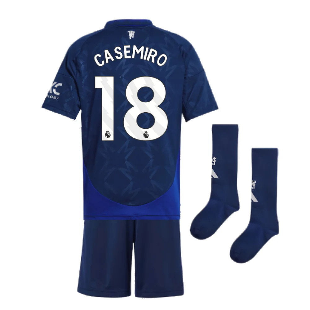 2024-2025 Man Utd Away Mini Kit (Casemiro 18)_2