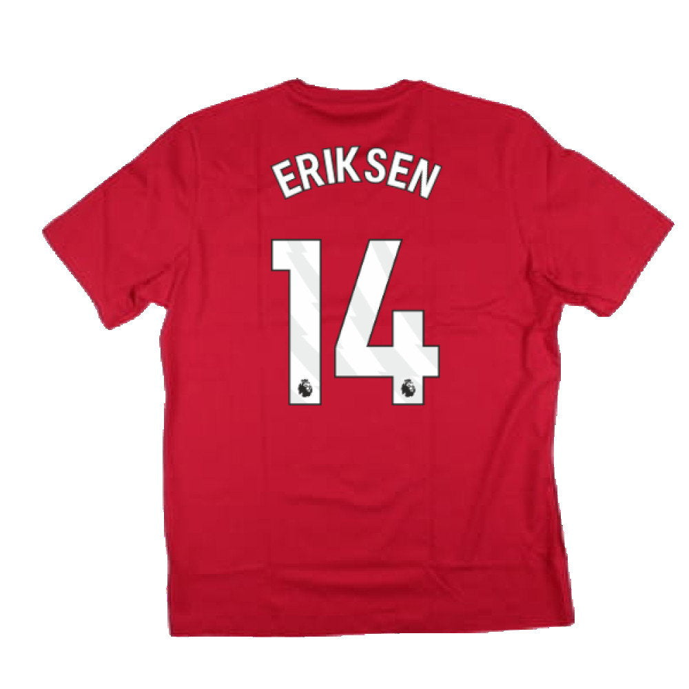 2024-2025 Man Utd DNA Graphic Tee (Red) (Eriksen 14)_2