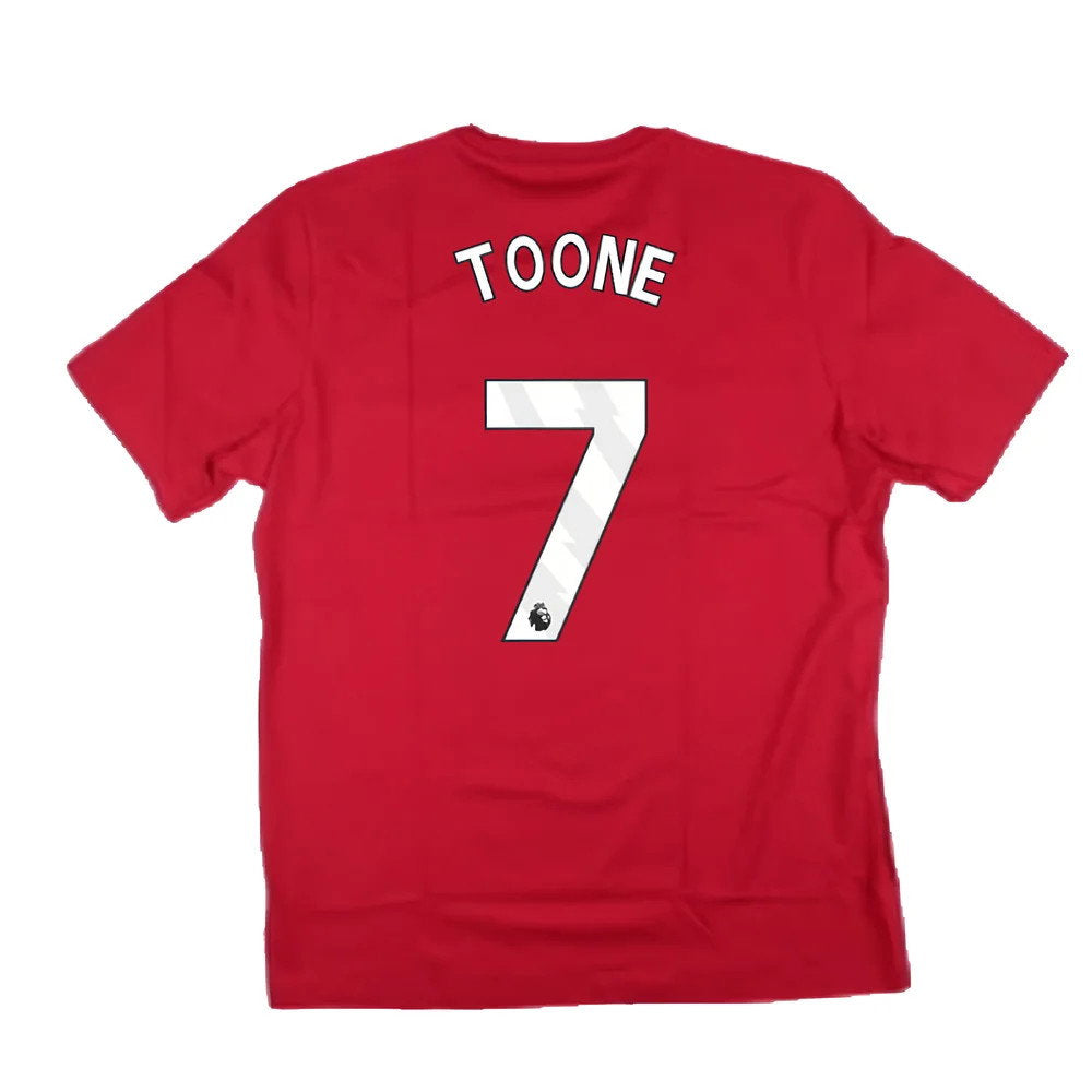 2024-2025 Man Utd DNA Graphic Tee (Red) (Toone 7)_2