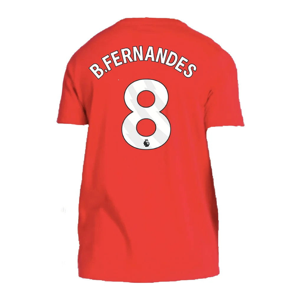 2024-2025 Man Utd DNA Tee (Red) (B.Fernandes 8)_2