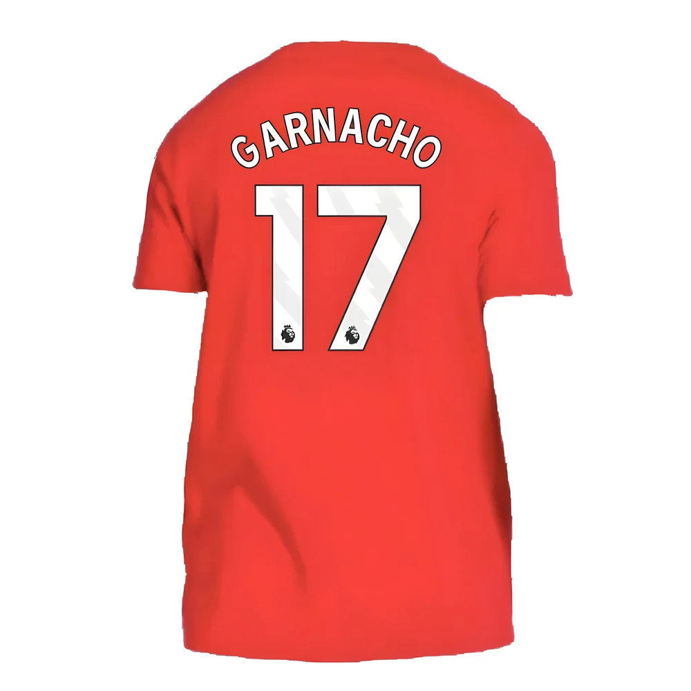 2024-2025 Man Utd DNA Tee (Red) (Garnacho 17)_2