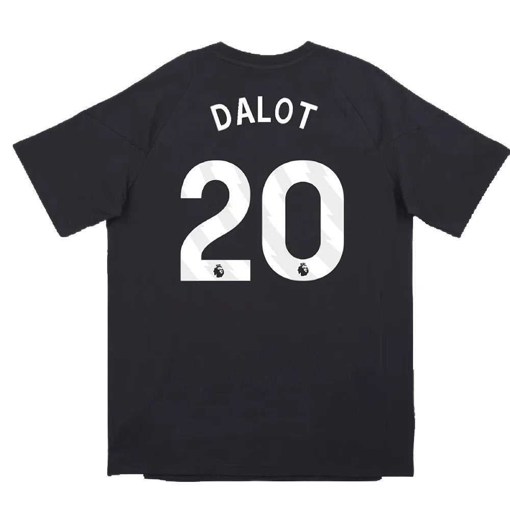 2024-2025 Man Utd EU Training Tee (Carbon) (Dalot 20)_2