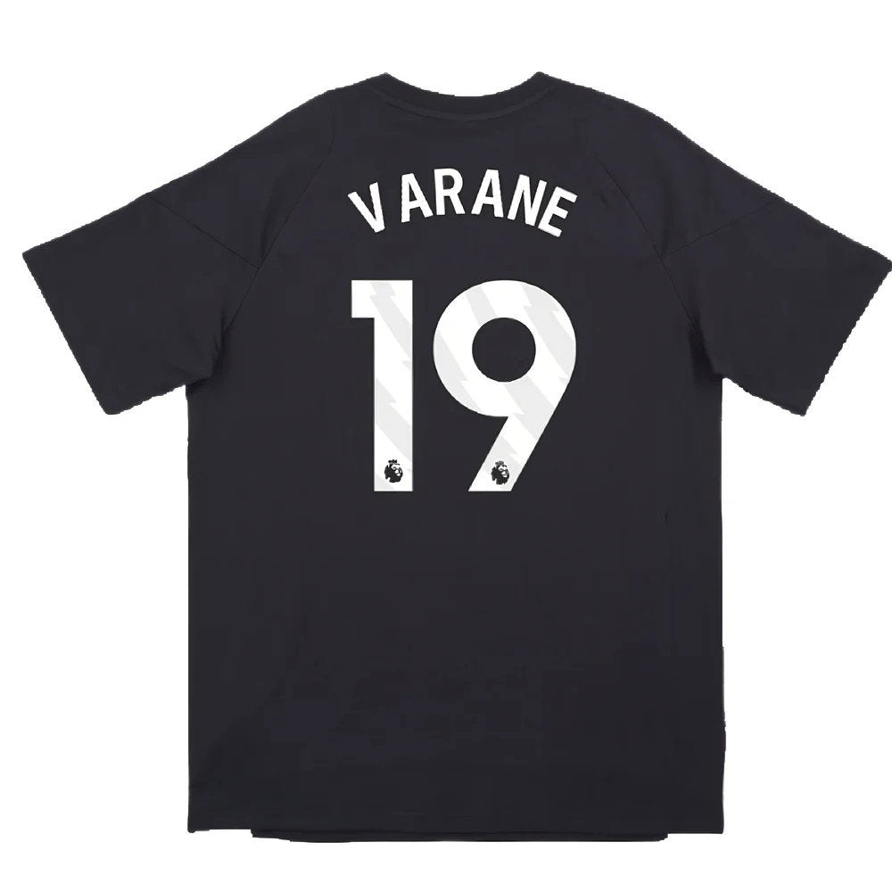 2024-2025 Man Utd EU Training Tee (Carbon) (Varane 19)_2