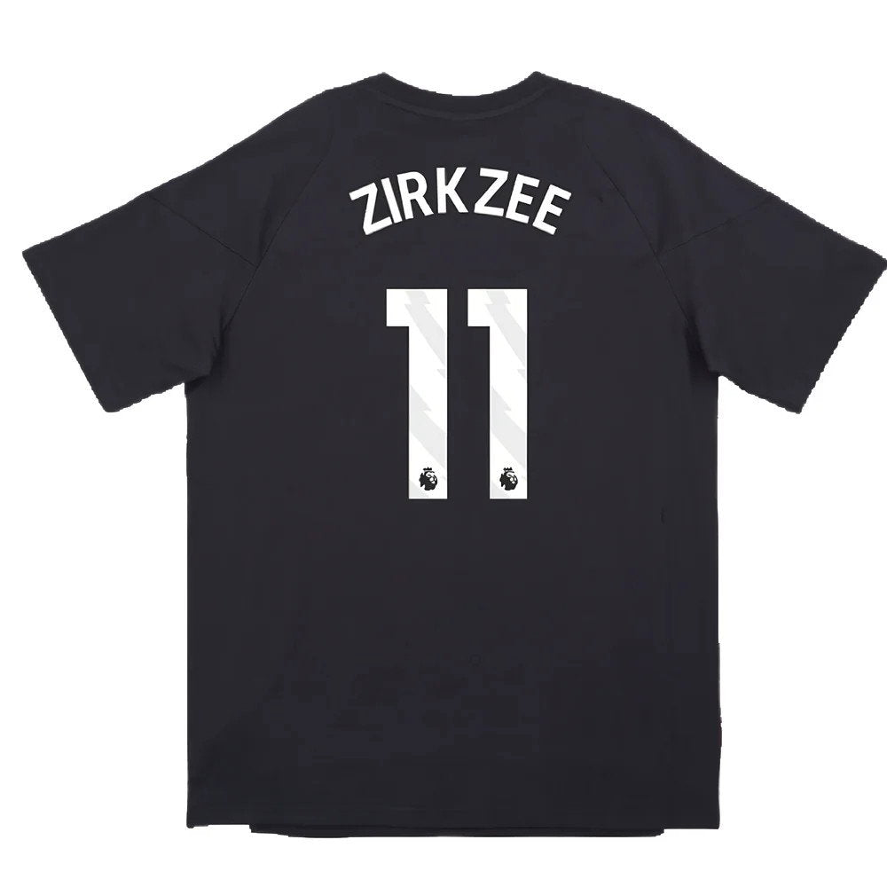 2024-2025 Man Utd EU Training Tee (Carbon) (Zirkzee 11)_2