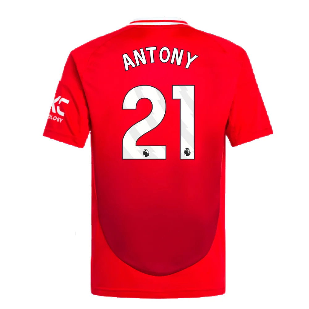 2024-2025 Man Utd Home Shirt (Kids) (Antony 21)_2