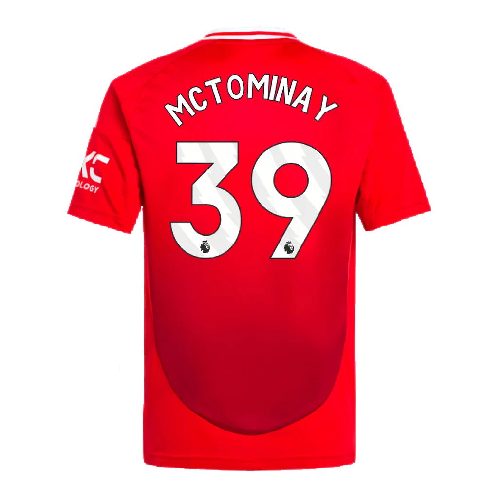 2024-2025 Man Utd Home Shirt (Kids) (McTominay 39)_2
