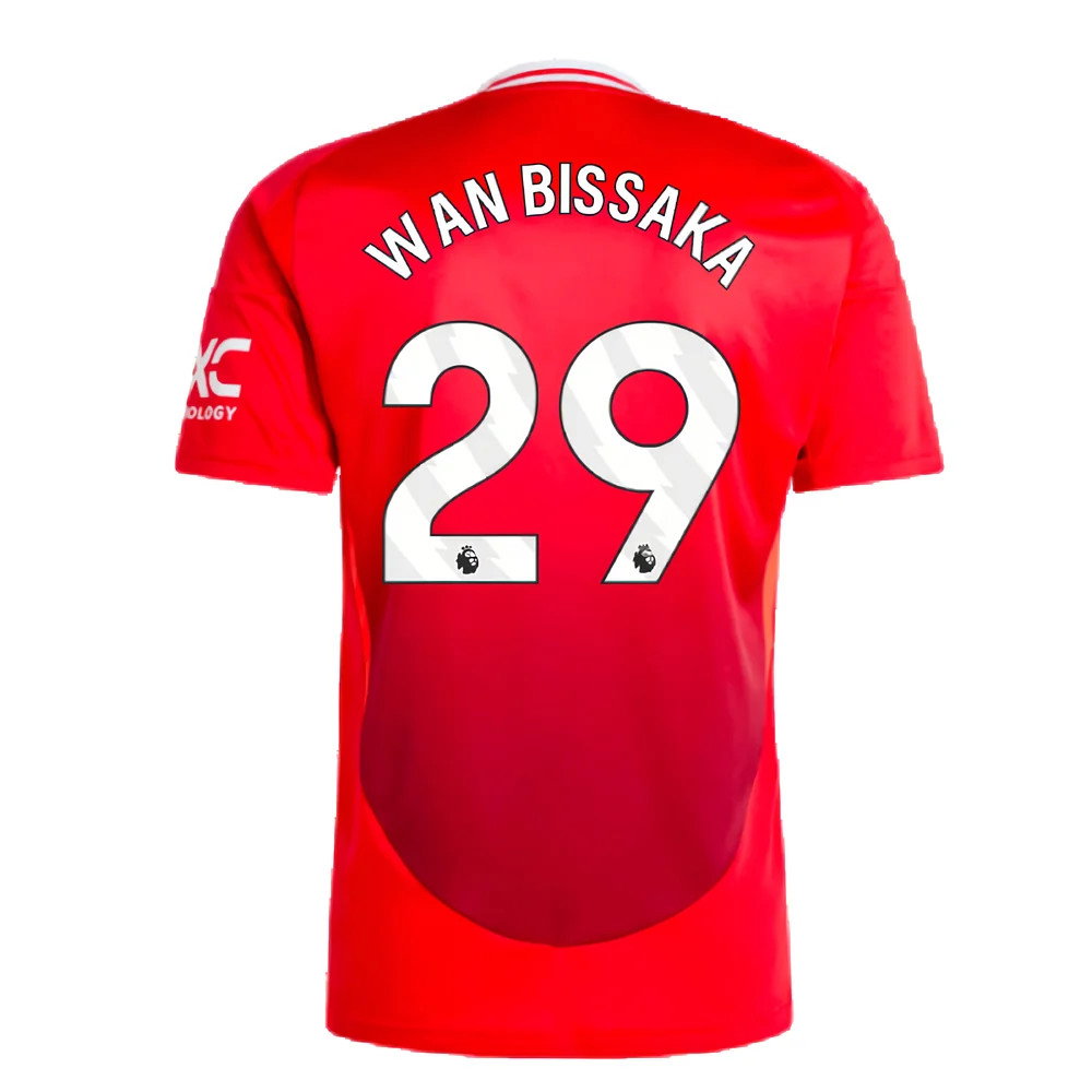 2024-2025 Man Utd Home Shirt (Wan Bissaka 29)_2