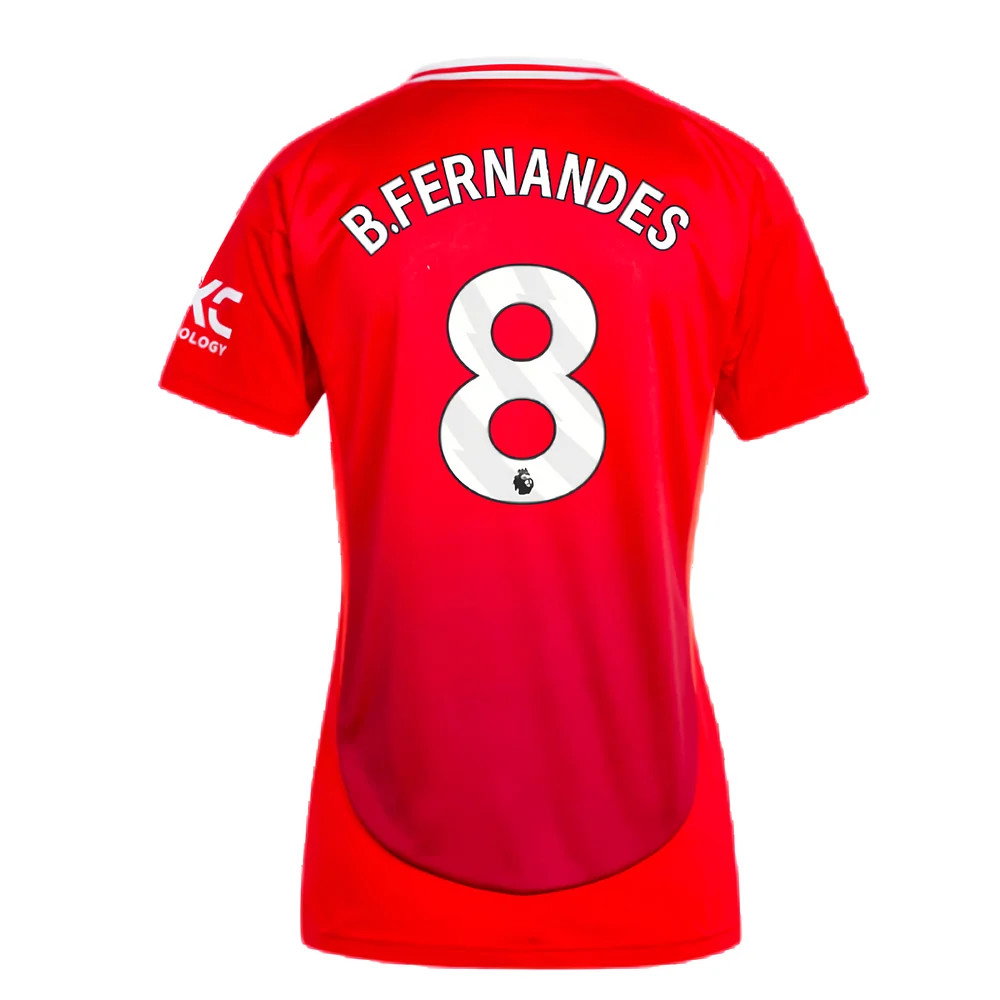 2024-2025 Man Utd Home Shirt (Womens) (B.Fernandes 8)_2
