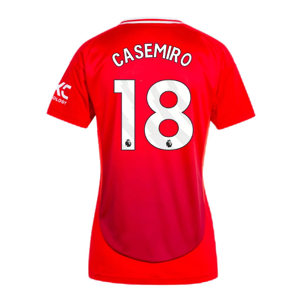 2024-2025 Man Utd Home Shirt (Womens) (Casemiro 18)_2