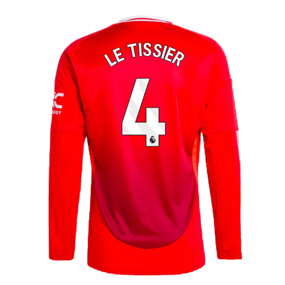 2024-2025 Man Utd Long Sleeve Home Shirt (Le Tissier 4)_2