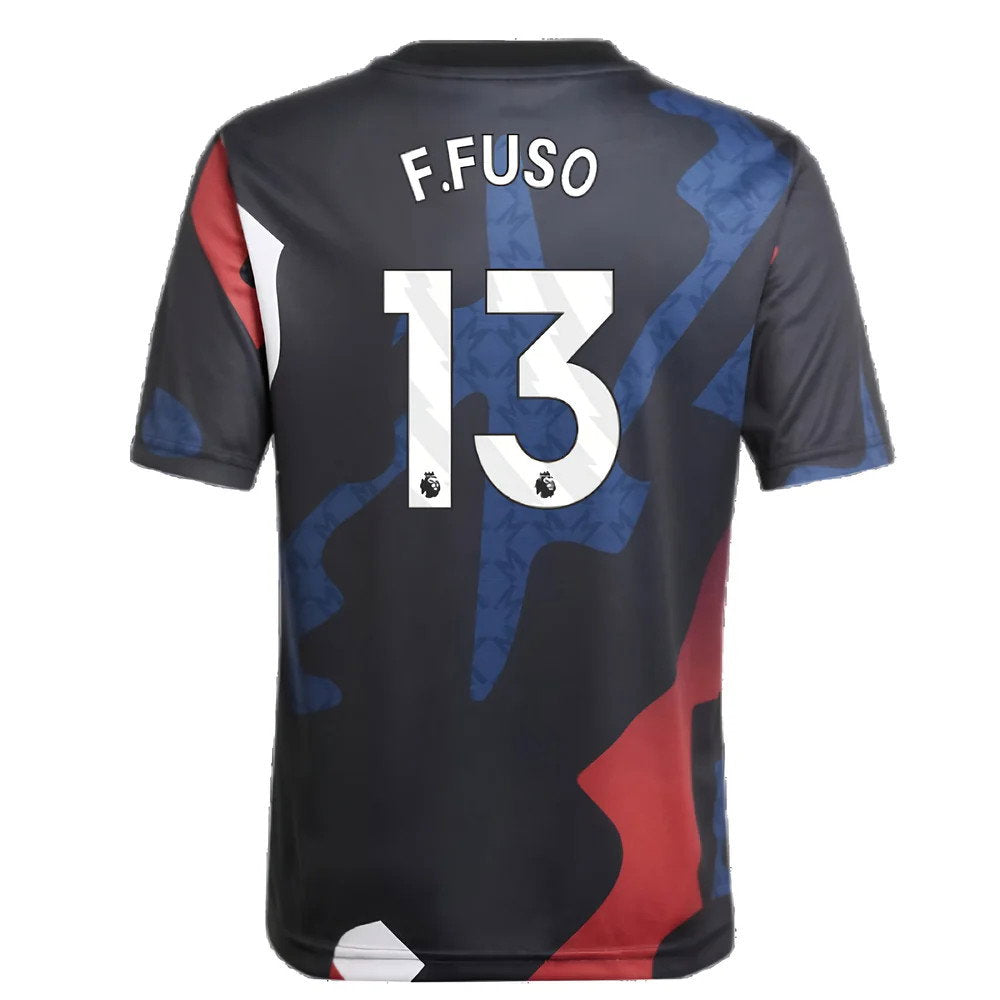 2024-2025 Man Utd Pre-Match Jersey (Black) - Kids (F.Fuso 13)_2