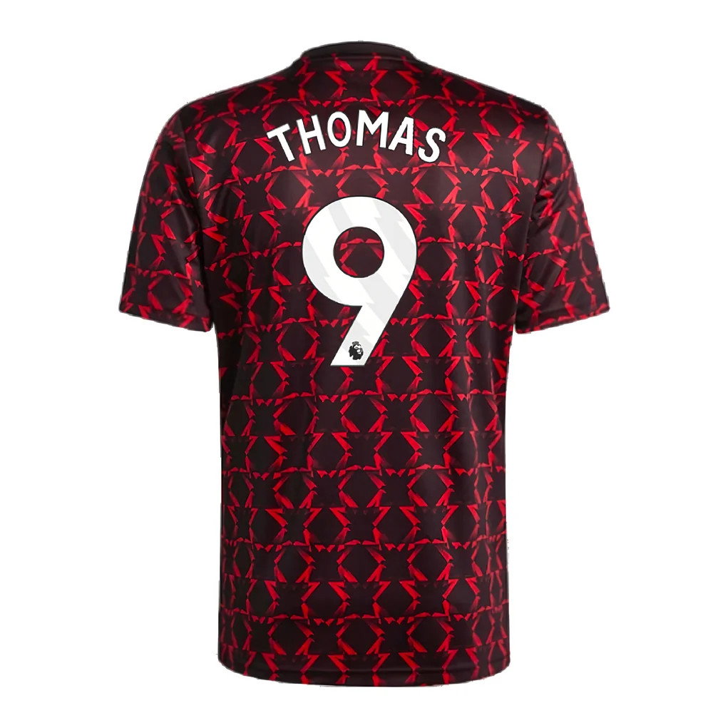 2024-2025 Man Utd Pre-Match Shirt (Black) (Thomas 9)_2