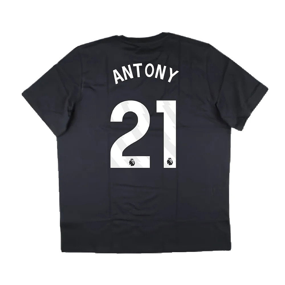 2024-2025 Man Utd Seasonal Graphic Tee (Night Grey) (Antony 21)_2