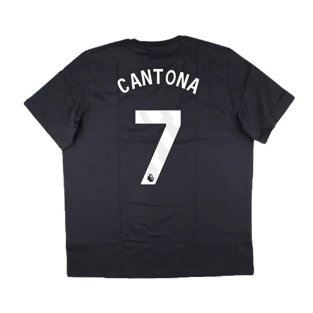 2024-2025 Man Utd Seasonal Graphic Tee (Night Grey) (Cantona 7)_2