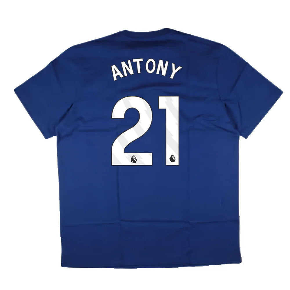 2024-2025 Man Utd Seasonal Tee (Victory Blue) (Antony 21)_2