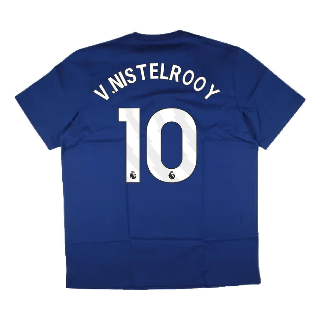 2024-2025 Man Utd Seasonal Tee (Victory Blue) (V.Nistelrooy 10)_2