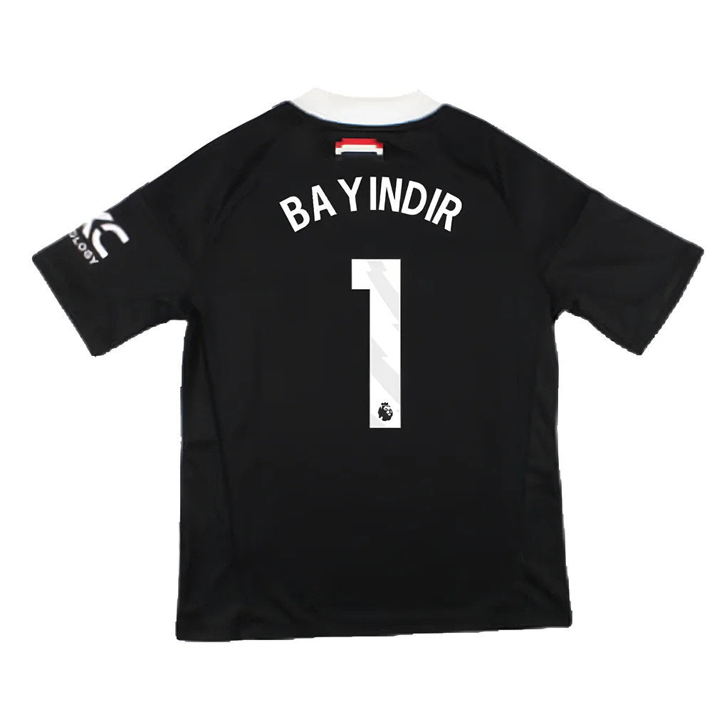 2024-2025 Man Utd Third Goalkeeper Shirt (Black) - Kids (Bayindir 1)_2