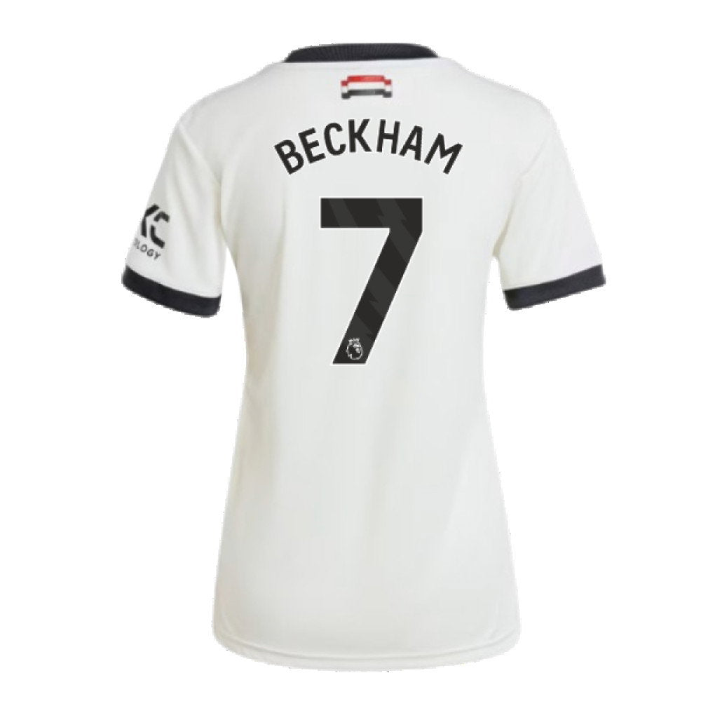 2024-2025 Man Utd Third Shirt (Womens) (Beckham 7)_2