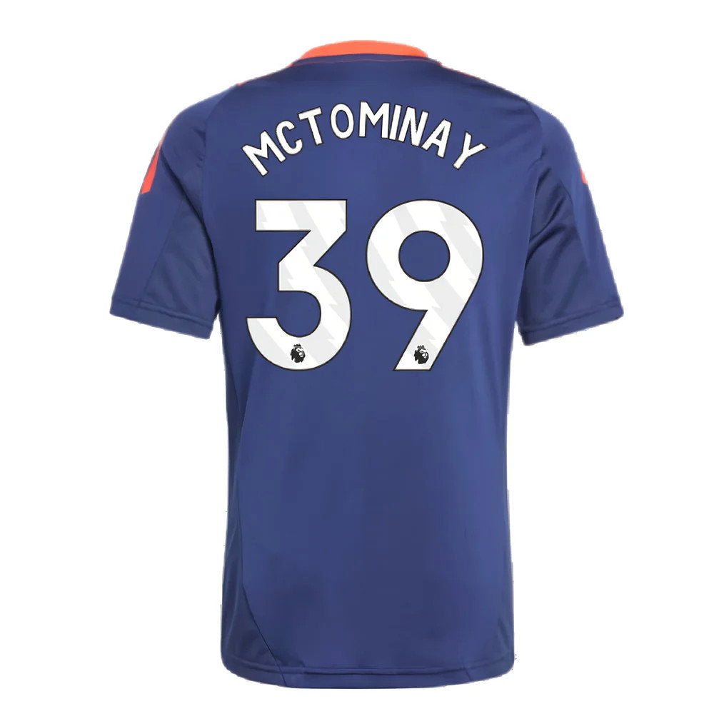 2024-2025 Man Utd Training Jersey (Night Indigo) - Kids (McTominay 39)_2