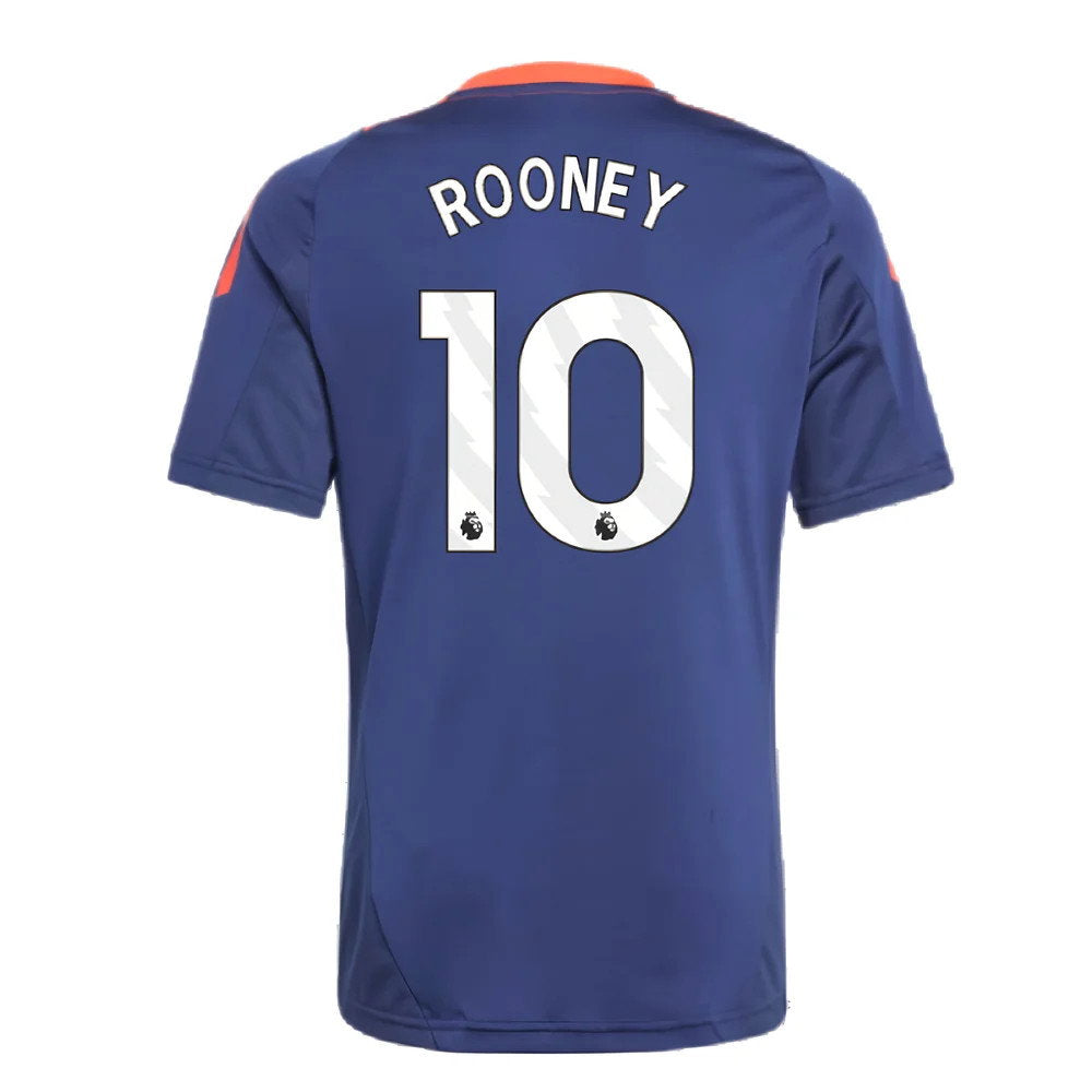 2024-2025 Man Utd Training Jersey (Night Indigo) - Kids (Rooney 10)_2