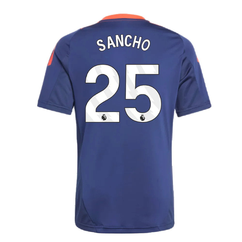 2024-2025 Man Utd Training Jersey (Night Indigo) - Kids (Sancho 25)_2