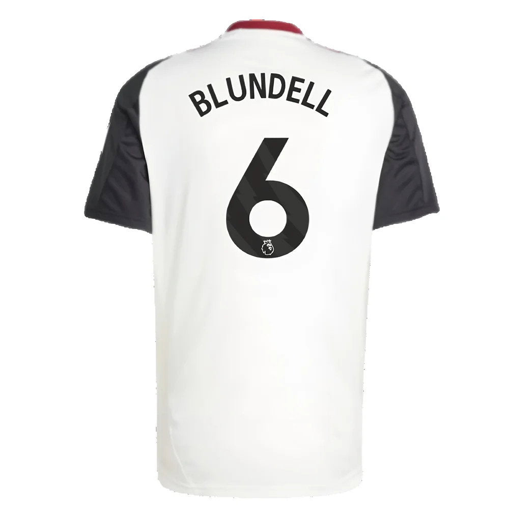 2024-2025 Man Utd Training Jersey (Off White) (Blundell 6)_2