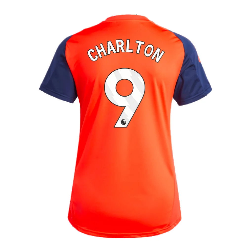 2024-2025 Man Utd Training Jersey (Red) - Womens (Charlton 9)_2