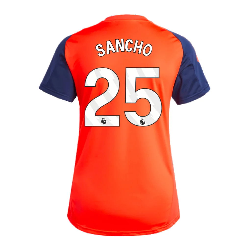 2024-2025 Man Utd Training Jersey (Red) - Womens (Sancho 25)_2