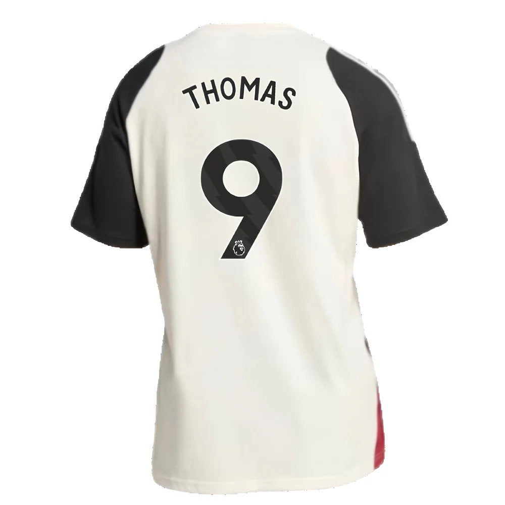2024-2025 Man Utd Training Tee (Off White) (Thomas 9)_2