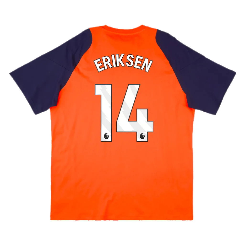 2024-2025 Man Utd Training Tee (Red) (Eriksen 14)_2